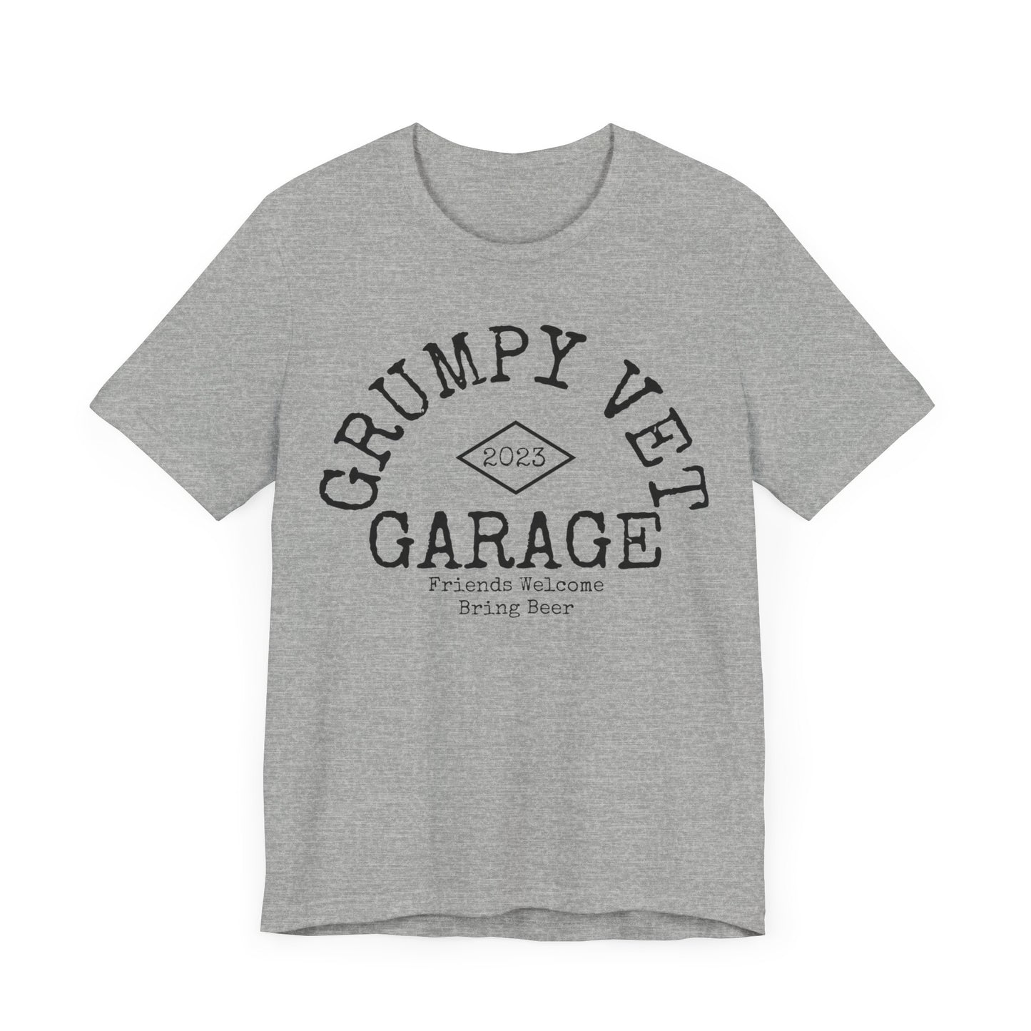 Grumpy Vet Garage Short Sleeve Tee