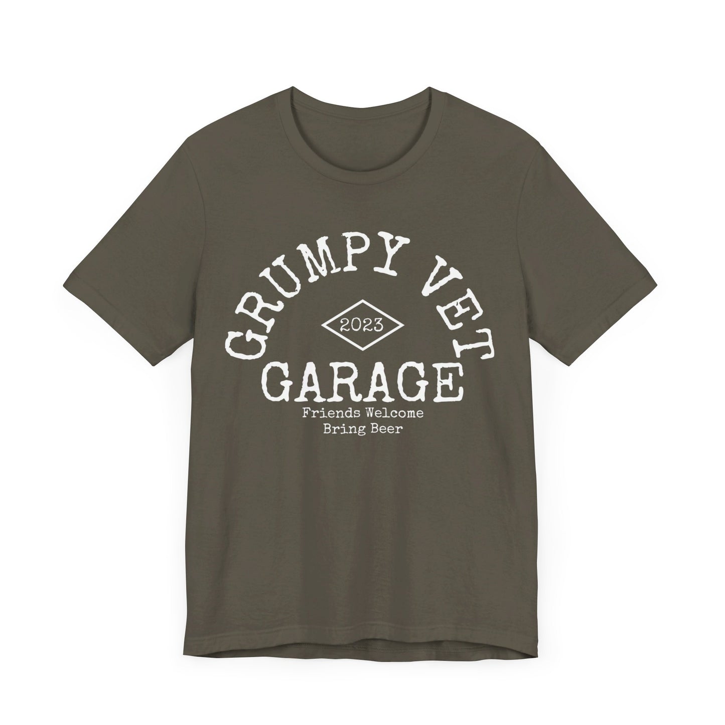 Grumpy Vet Garage Short Sleeve Tee