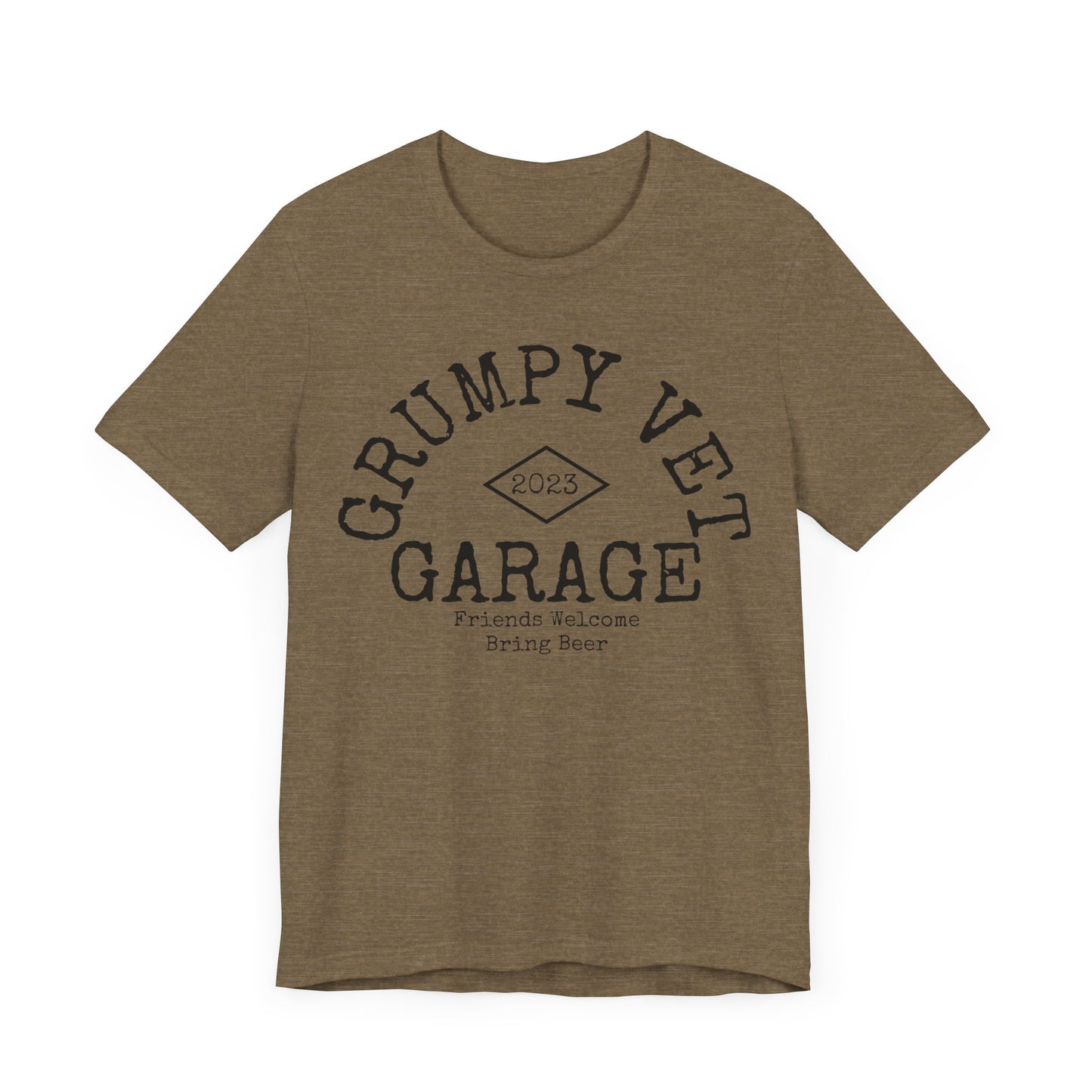 Grumpy Vet Garage Short Sleeve Tee