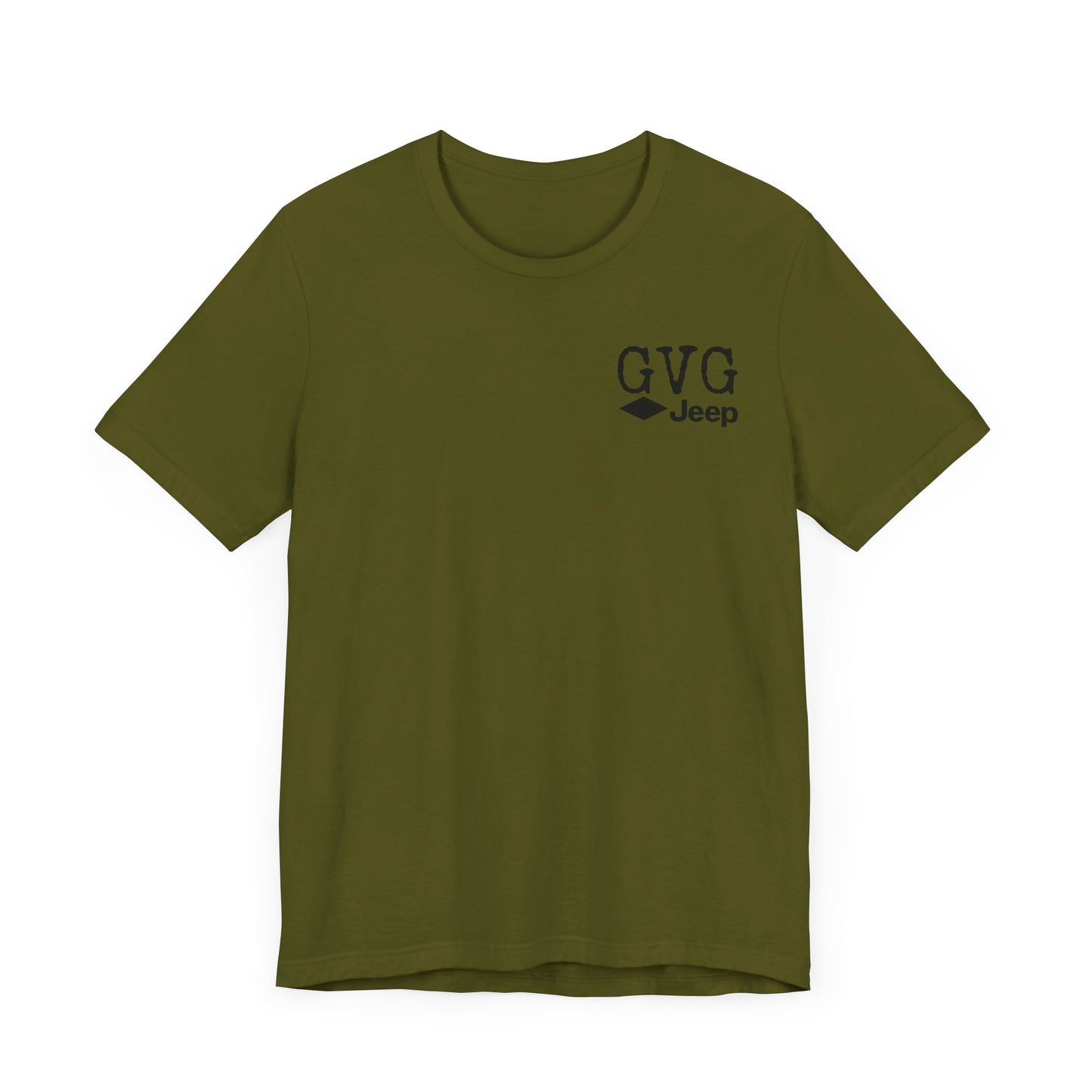 Grumpy Vet Garage Jeep Short Sleeve Tee