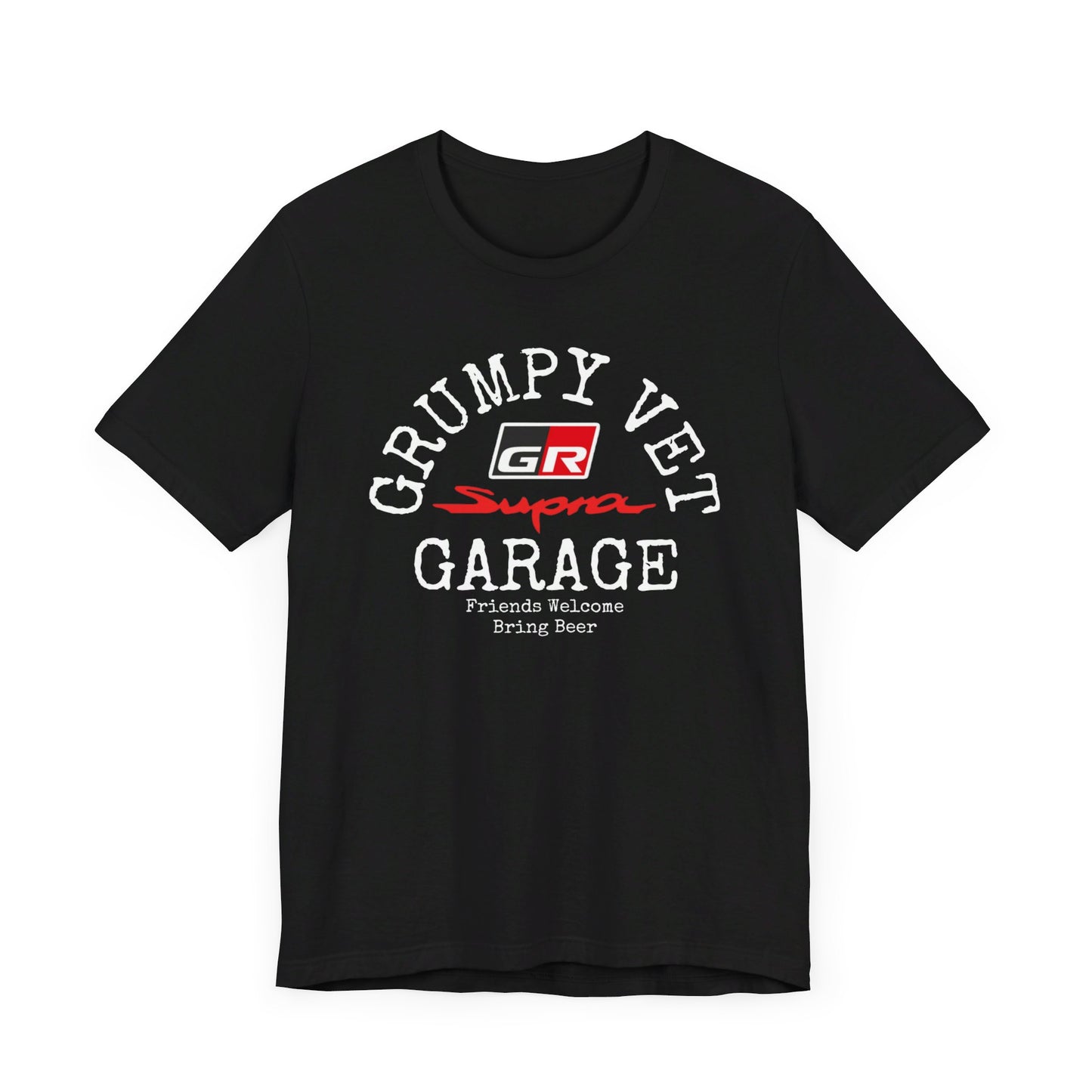 Grumpy Vet Garage GR Supra Short Sleeve Tee