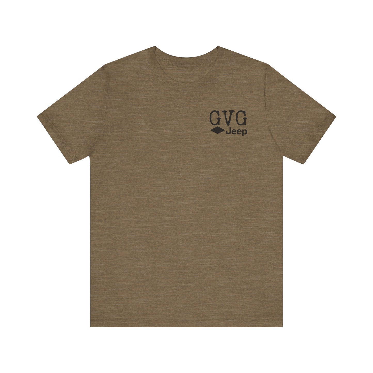Grumpy Vet Garage Jeep Short Sleeve Tee