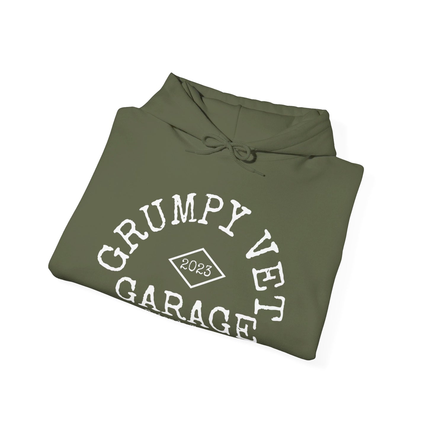 Grumpy Vet Garage Hooded Sweatshirt