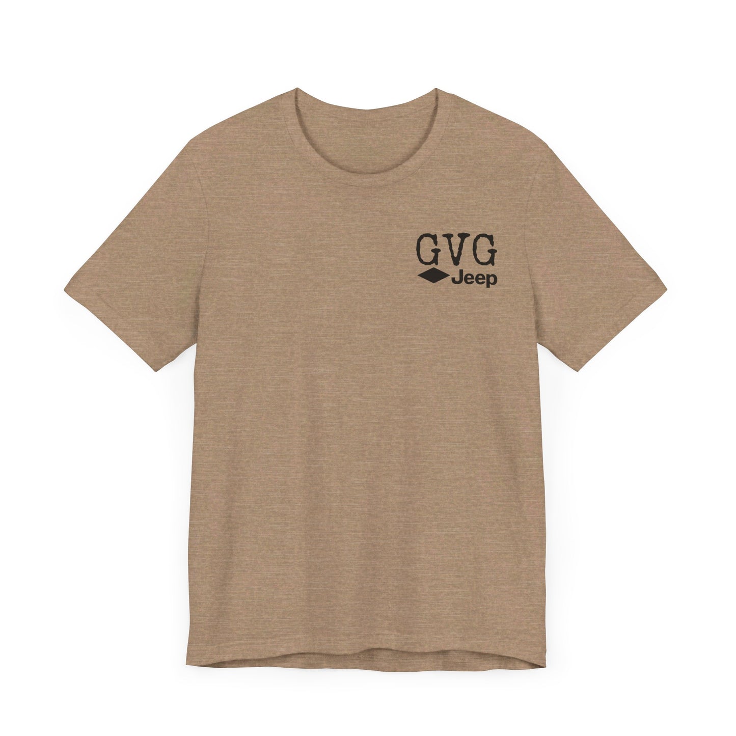 Grumpy Vet Garage Jeep Short Sleeve Tee