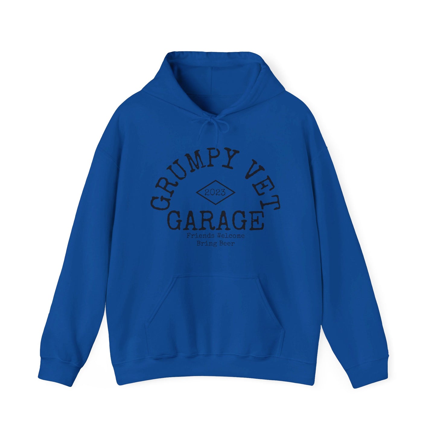Grumpy Vet Garage Hooded Sweatshirt