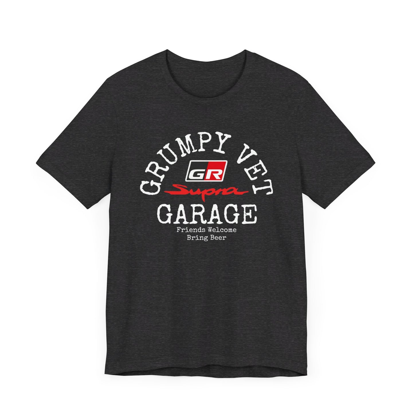 Grumpy Vet Garage GR Supra Short Sleeve Tee