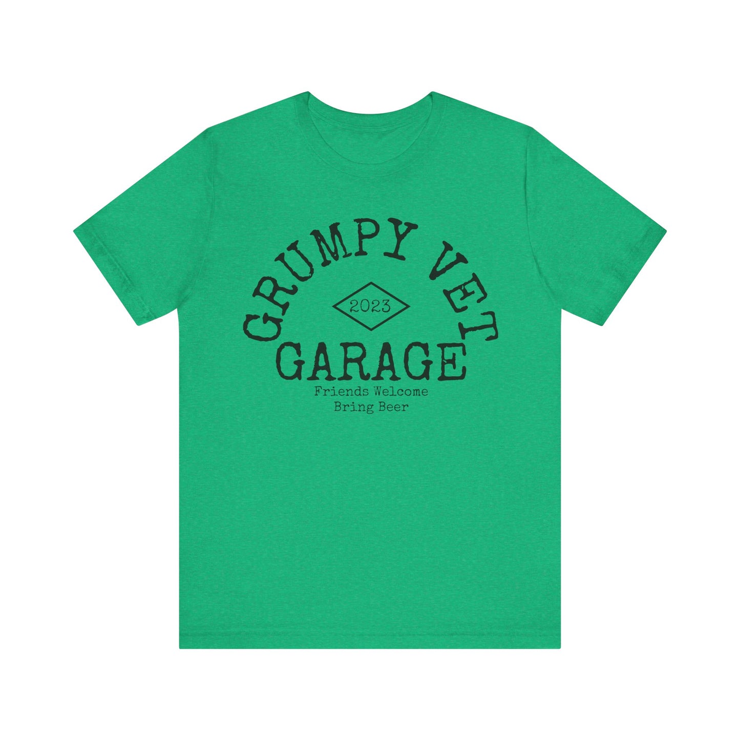 Grumpy Vet Garage Short Sleeve Tee