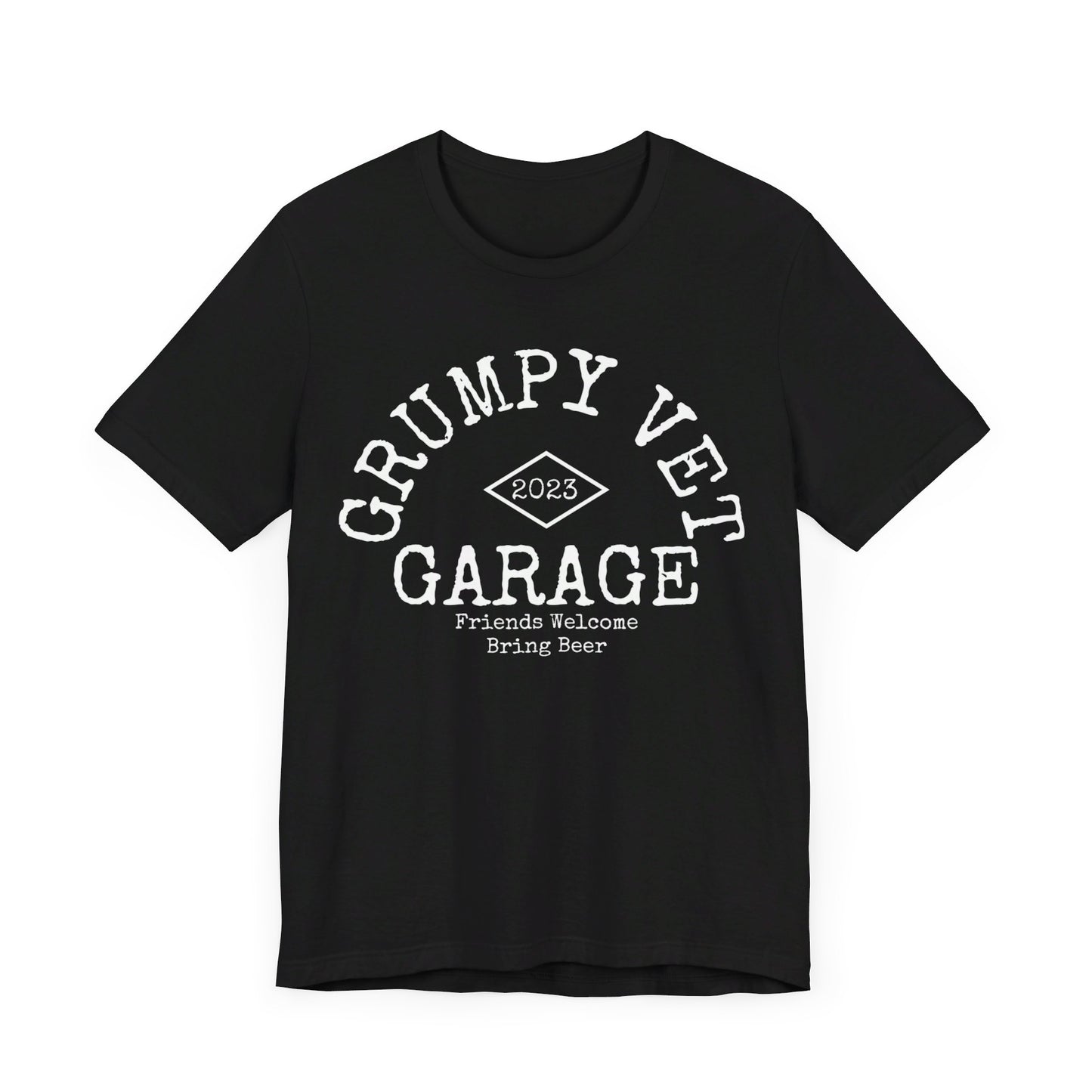 Grumpy Vet Garage Short Sleeve Tee