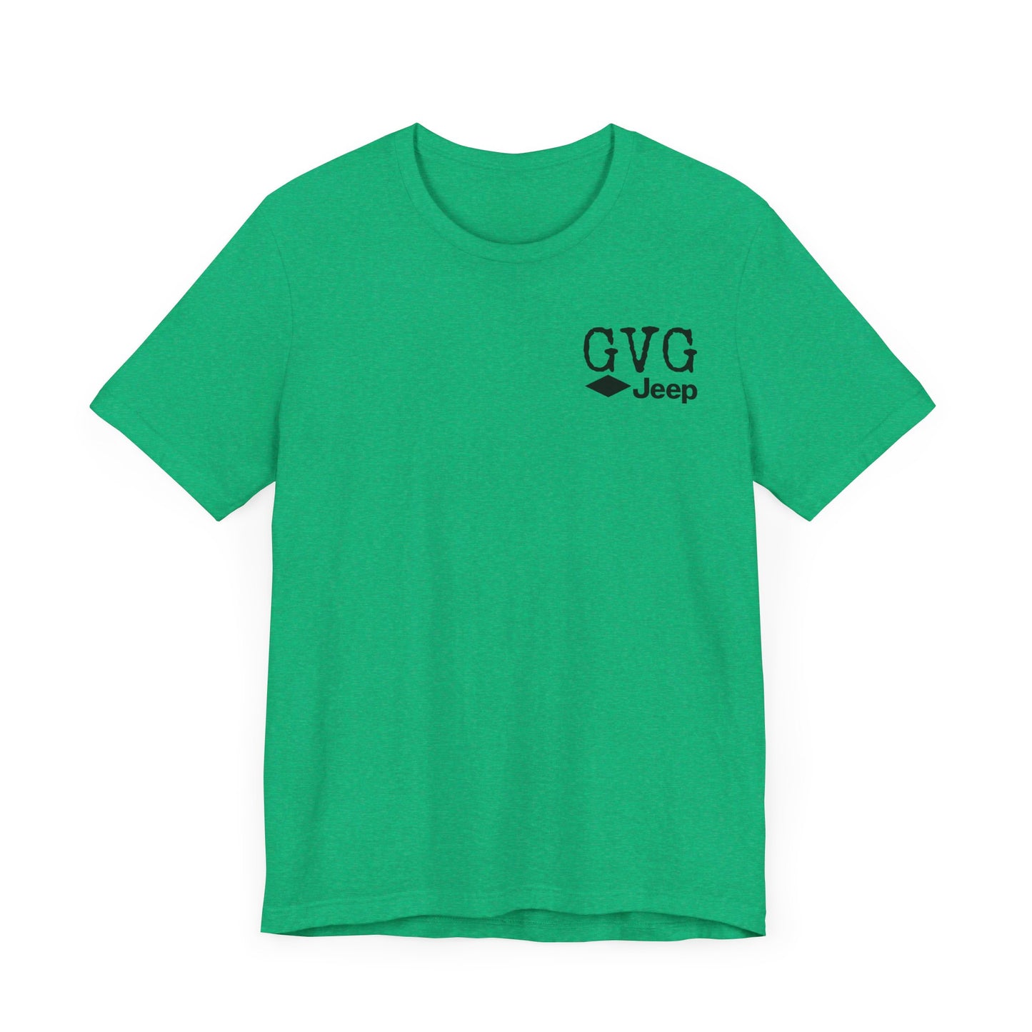 Grumpy Vet Garage Jeep Short Sleeve Tee