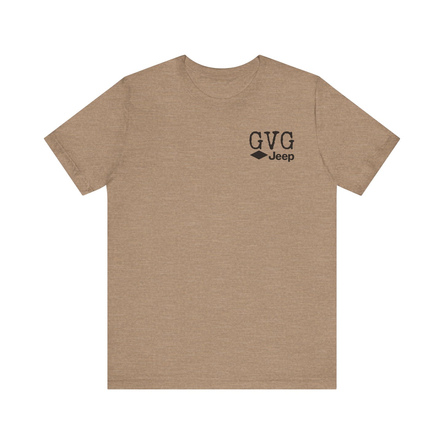 Grumpy Vet Garage Jeep Short Sleeve Tee