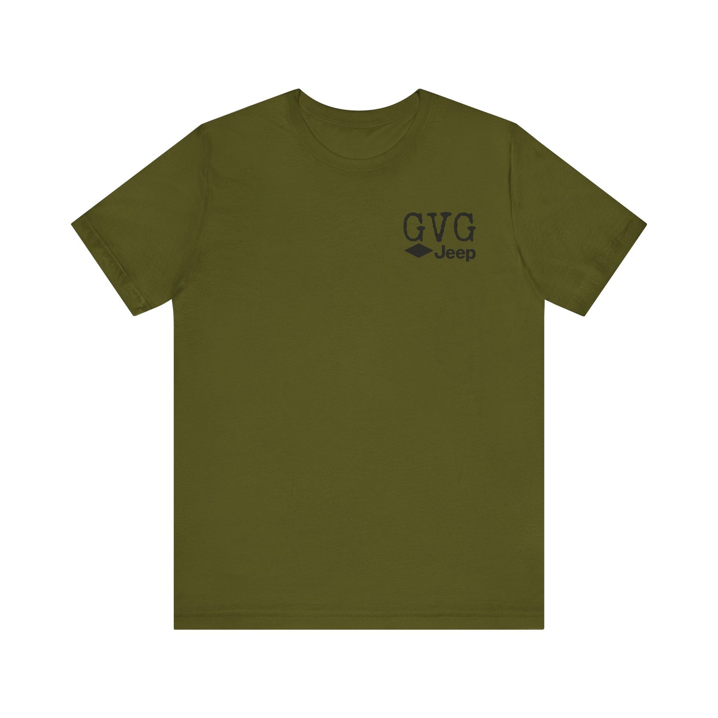 Grumpy Vet Garage Jeep Short Sleeve Tee