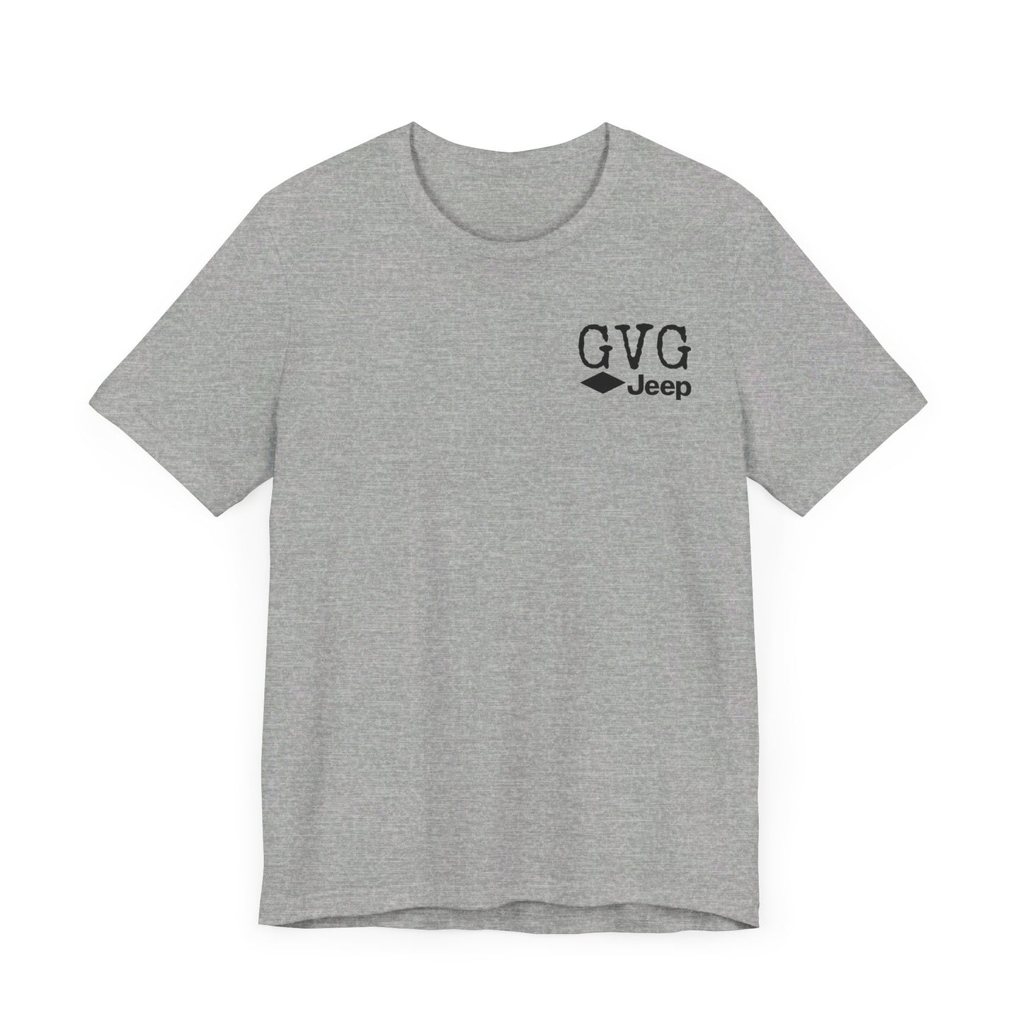 Grumpy Vet Garage Jeep Short Sleeve Tee