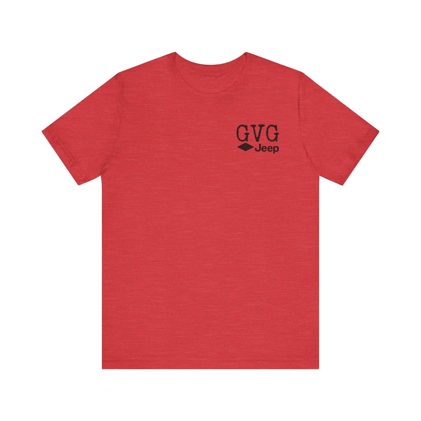 Grumpy Vet Garage Jeep Short Sleeve Tee