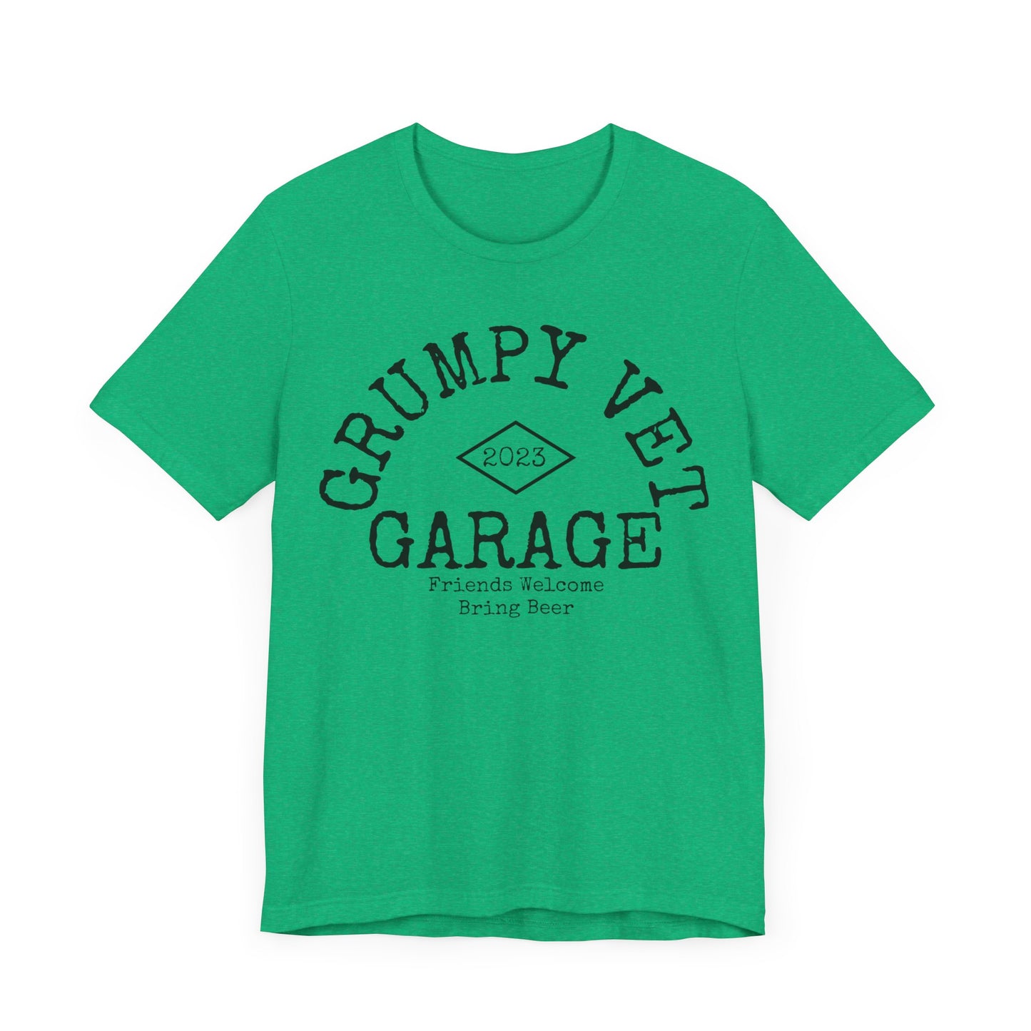 Grumpy Vet Garage Short Sleeve Tee
