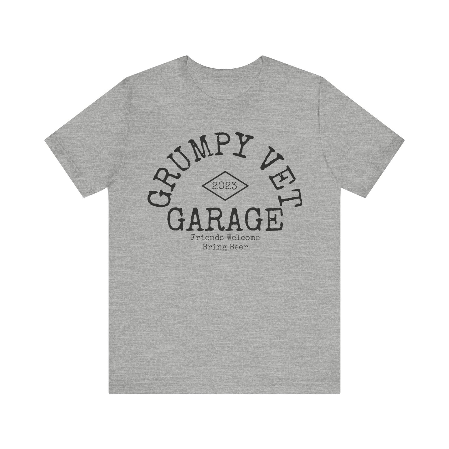 Grumpy Vet Garage Short Sleeve Tee