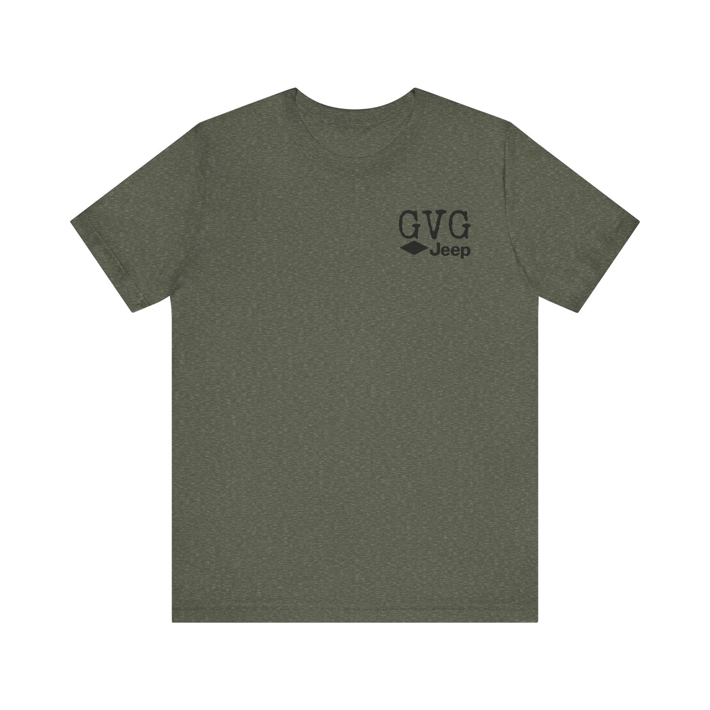 Grumpy Vet Garage Jeep Short Sleeve Tee