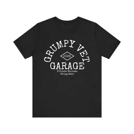 Grumpy Vet Garage Short Sleeve Tee