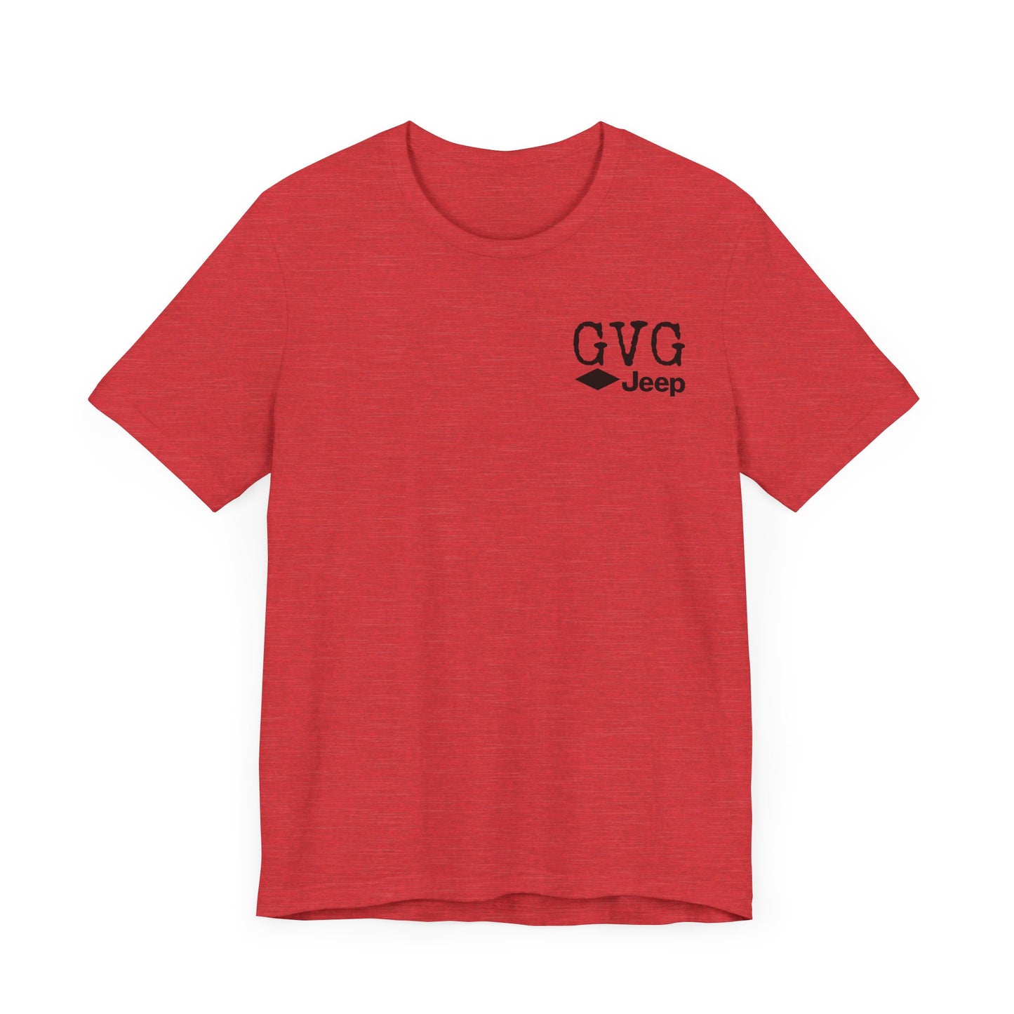Grumpy Vet Garage Jeep Short Sleeve Tee