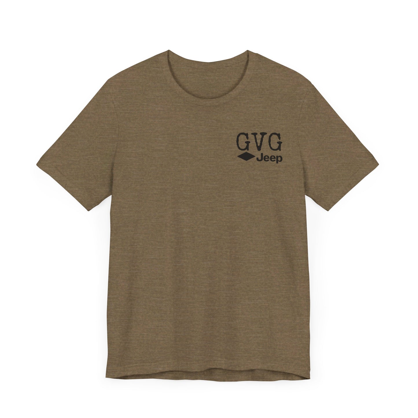 Grumpy Vet Garage Jeep Short Sleeve Tee
